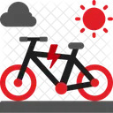 Bicicleta elétrica  Ícone