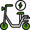 Bicicleta elétrica  Ícone