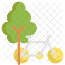 Bicicletta Ecologia Risparmio Icon