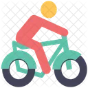 Bicycle Cycle Rider Icon