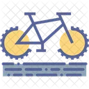 Bicycle Adventure Off Icon