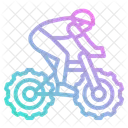 Bike Bicycle Mountain Icon