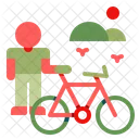 Bicycle Transport Vehicle Icon