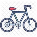 Bicycle Travel Exercise Icon