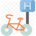 Bicycle Service Transportation Icon