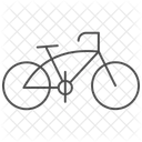 Bicycle adventurous  Icon