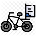 Bicycle Advertisement  Icon