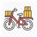 Bicycle Delivery  Icon