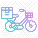 Bicycle Delivery Icon