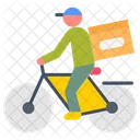 Bicycle Delivery Pizza Delivery Local Delivery Icon