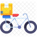 Bicycle Delivery  Icon