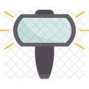 Bicycle Front Reflector  Icon