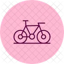 Bicycle Pentaglow Icon