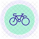 Bicycle Color Circle Icon Icon