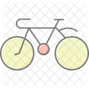 Bicycle Lineal Color Icon Icon