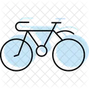 Bicycle Color Shadow Thinline Icon Icon