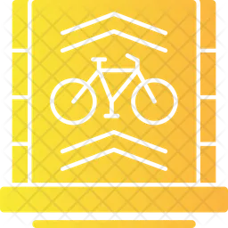 Bicycle Lane  Icon