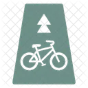 Bicycle Lane Road Bicycle Icon