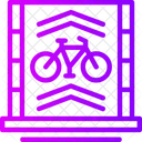 Bicycle Lane  Icon