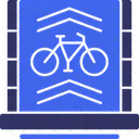 Bicycle Lane  Icon