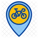Bicycle Placeholder Pin Pointer Gps Map Location Icon