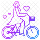 자전거 사랑  아이콘