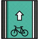 Bicycle Path Cycle Path Bicycle Symbol
