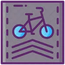 자전거 도로  아이콘