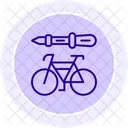 Bicycle Repair Line Icon Icon