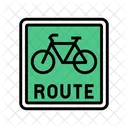 Bicycle route  Icon
