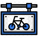 Bicycle Sign  Icon