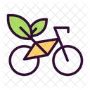 Bicycle Nature Ecology Icon