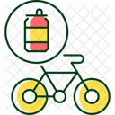 Bicycle Recycle Steel Icon