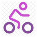 Bicycling  Icon