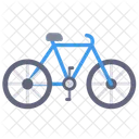 Bicyle Traveling Tour Icon