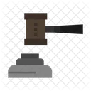 Bid Auction Hammer Icon