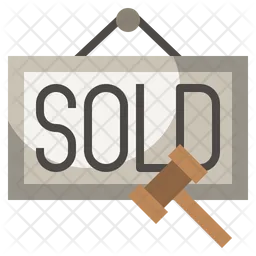 Bid Sold  Icon