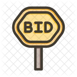 Bidding  Icon