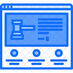Bidding Page  Icon