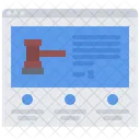 Bidding Page  アイコン