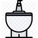 Bidet Toilet Bathroom Icon