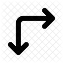 Bidirectional arrow  Icon