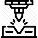 Biegen Metall Blech Symbol