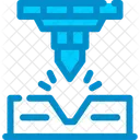 Biegen Metall Blech Symbol