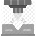 Biegen Metall Blech Symbol