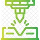 Biegen Metall Blech Symbol