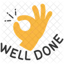 Bien hecho  Icono