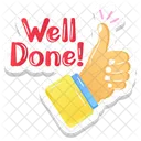 Bien hecho  Icono