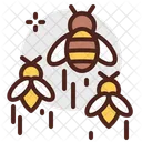 Bienen Biene Honig Symbol