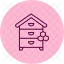 Bienenhaus  Symbol
